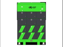 12 slot di ricarica Stazione di sostituzione della batteria con IP54 per due ruote