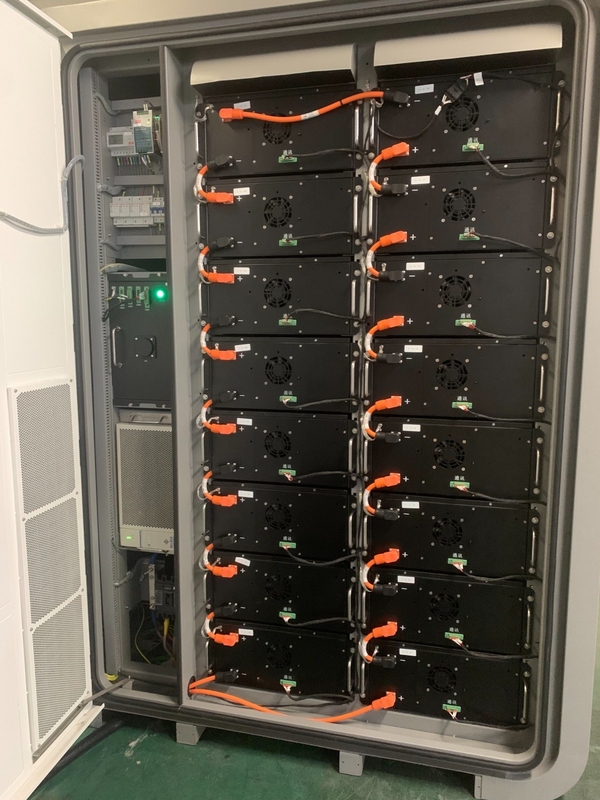 125 KW sistema di raffreddamento liquido esterno e sistema di accumulo di energia