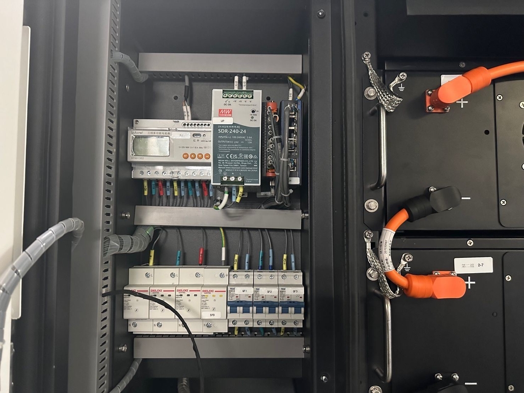 125 KW sistema di raffreddamento liquido esterno e sistema di accumulo di energia