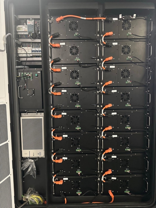 125 KW sistema di raffreddamento liquido esterno e sistema di accumulo di energia
