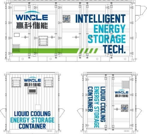 Un38.3 Certified 20FT 3.44mwh Containerized Battery Energy Storage System per lo stoccaggio dell'energia solare