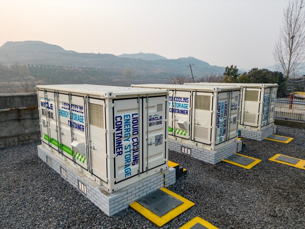 Sistema di stoccaggio dell'energia della stazione elettrica contenitore con protezione IP54 e lunga durata del ciclo
