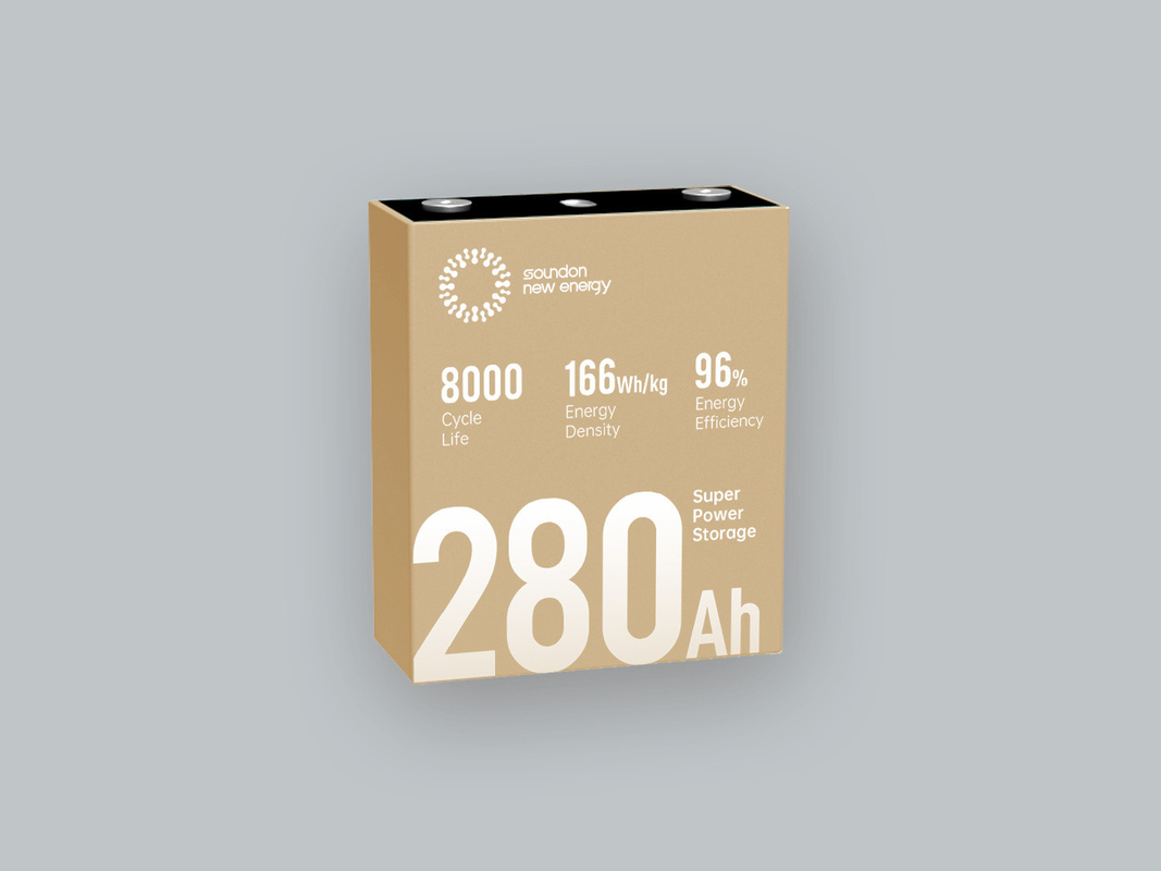 280ah Batteria LiFePO4 per il magazzinaggio di energia industriale e commerciale ad alta capacità
