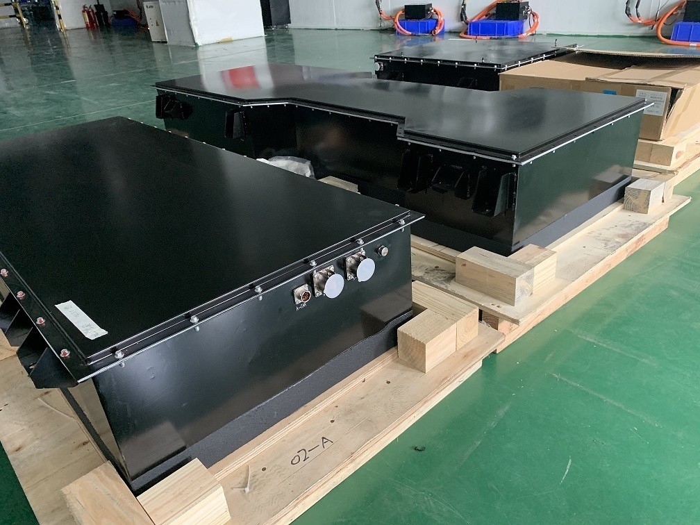 ECE R100 batterie per veicoli speciali 120,96kwh batterie agli ioni di litio per camion spazzino elettrico