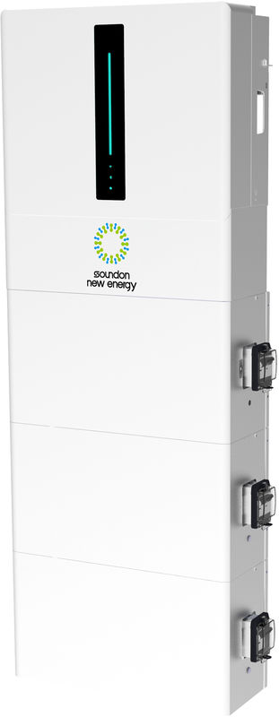 Sistema di accumulo di energia per uso domestico con batteria LiFePO4 di 15,36 kWh