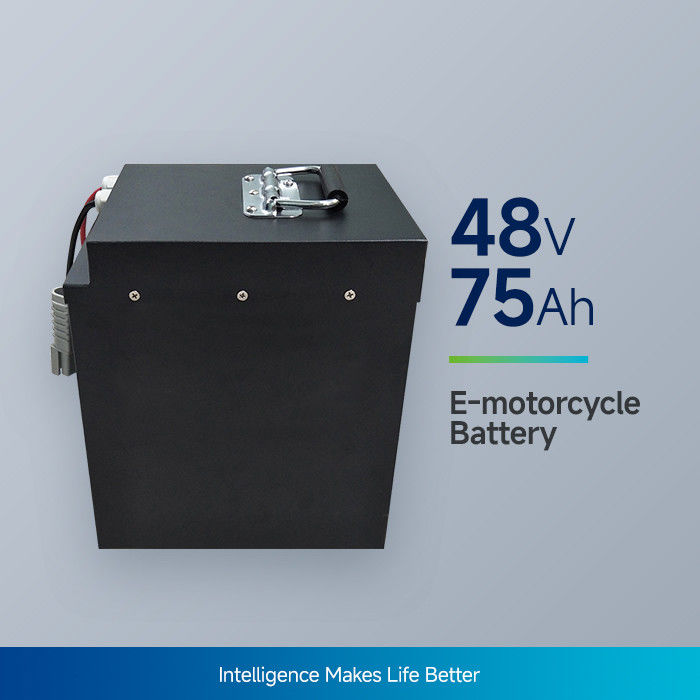 Batterie ad alta capacità utilizzate nella batteria per motociclette elettriche NCM48V75Ah 12,5A Max corrente di ricarica